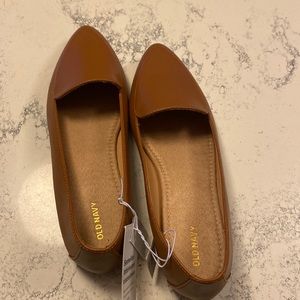 Old Navy Cognac loafers size 10 womens.